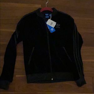 Adidas velour jacket
